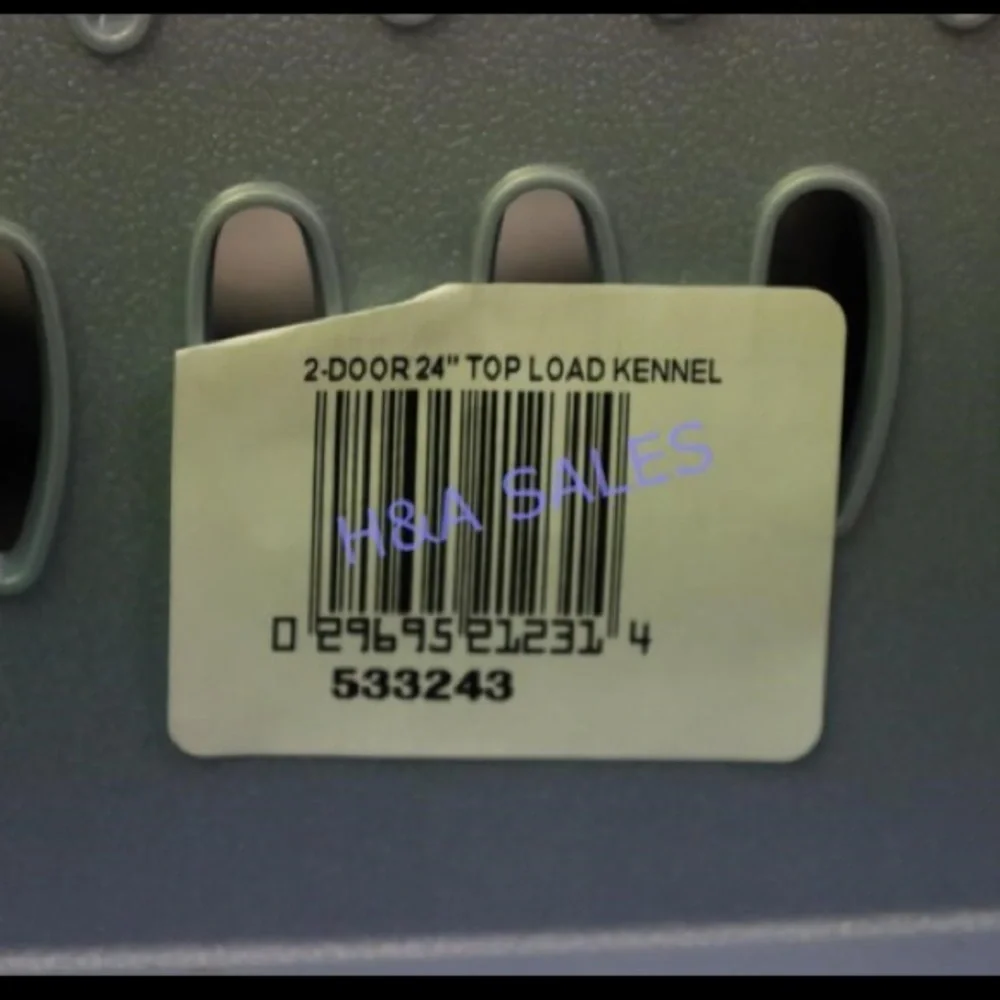 Petmate 2-Door 24” Top Load Kennel